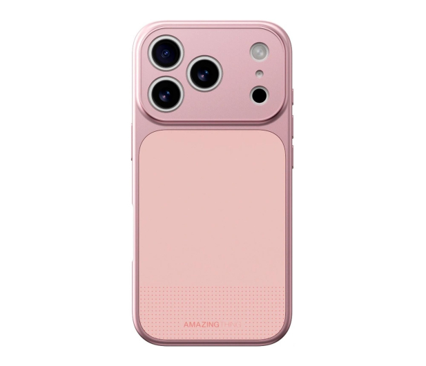 AmazingThing Minimal Mag Full Cover Case na iPhone 17 Pro Max - różowe - 1527011 - zdjęcie